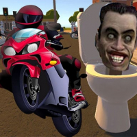 Skibidi Toilet Moto Bike Racing