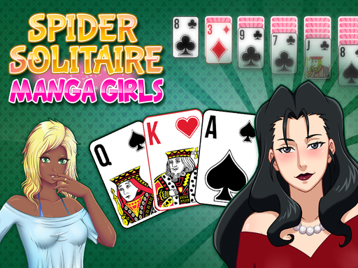 Spider Solitaire : Manga Girls Online