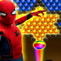 Spiderman Bubble Shooter