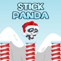 Sticky Panda Stickying Over It with Panda Game