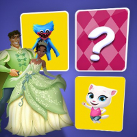 The Princess and the Frog Memory Card Match
