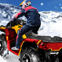 Thrilling Snow Motor - Crazy Snow Racing Game