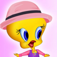 Tweety Dress up