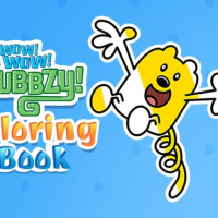 Wow Wow Wubbzy Coloring Book