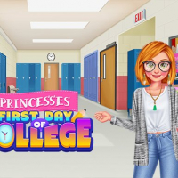 Princesses First Day Of College 